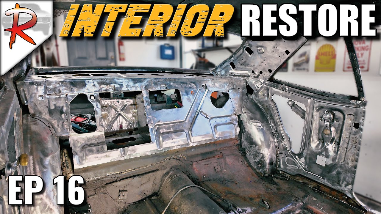 Шлифовка и восстановление ржавого салона своими руками | Эпизод 16: РУСТОРАЦИИ: Chevrolet Nova 19...