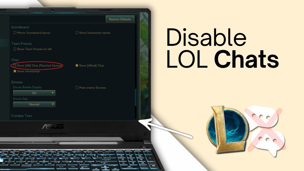 How To Disable Chat In League Of Legends (2025)