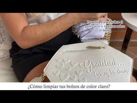 Video: 3 formas de limpiar un bolso de cuero blanco