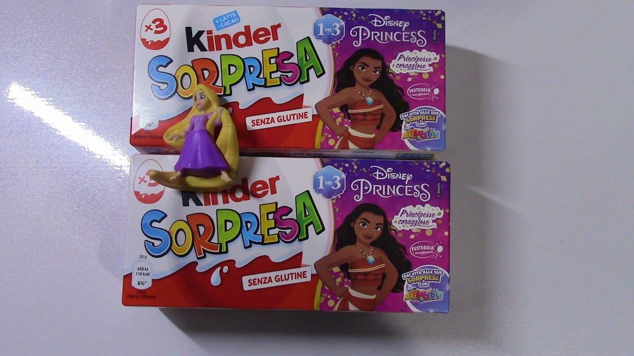 Apriamo gli ovetti Kinder: Disney Princess
