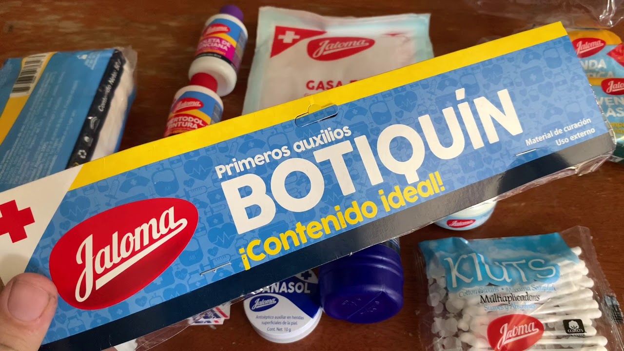 Kit de primeros auxilios Jaloma !!