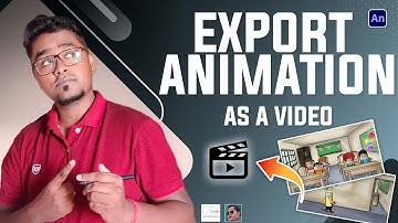 Export animation as a video | How to Export from Animate CC Hindi (हिंदी) Tutorial