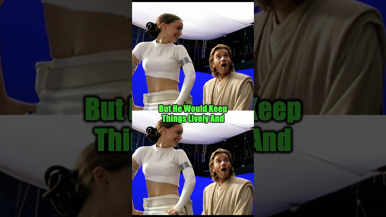 Obi-Wan Being Cheeky Behind The Scenes