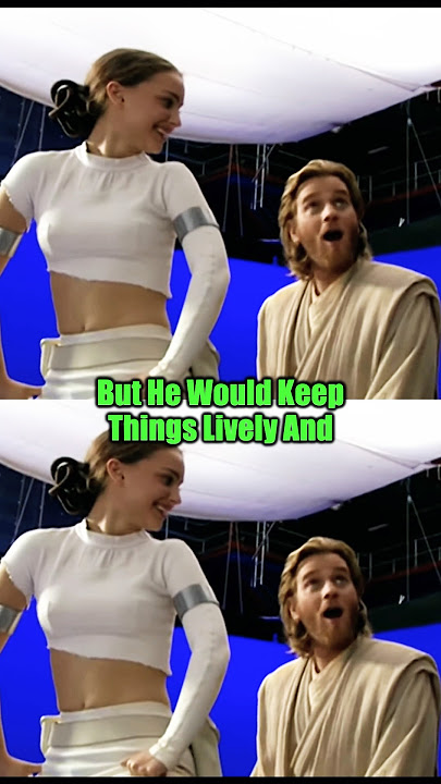 Obi-Wan Being Cheeky Behind The Scenes