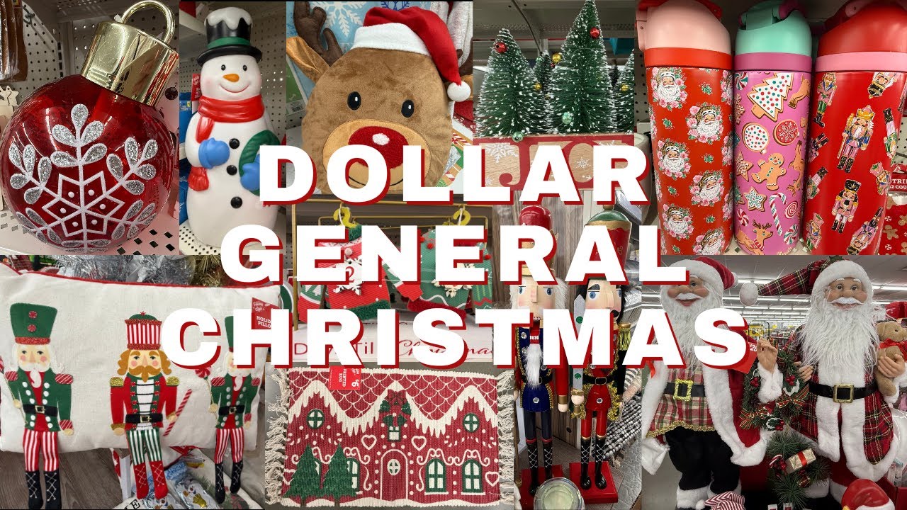 Необычный рождественский декор от Dollar General по доступной цене! | 2025
