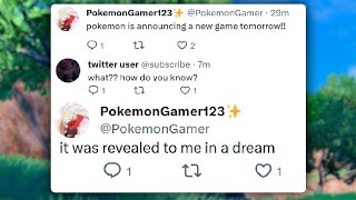 They Said a New Pokemon Game Would be Announced Today