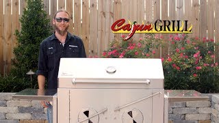 Cajun Preaux Charcoal Grill Overview | All 304 Stainless BBQ | BBQGuys.com