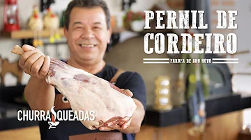 Como cortar um pernil de cordeiro?