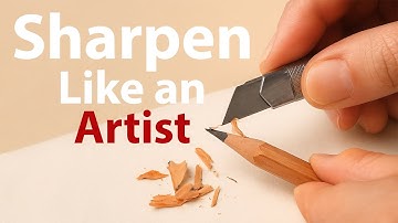 Sharpen Your Pencil Like a Pro Artist | Beginner Drawing Tutorial