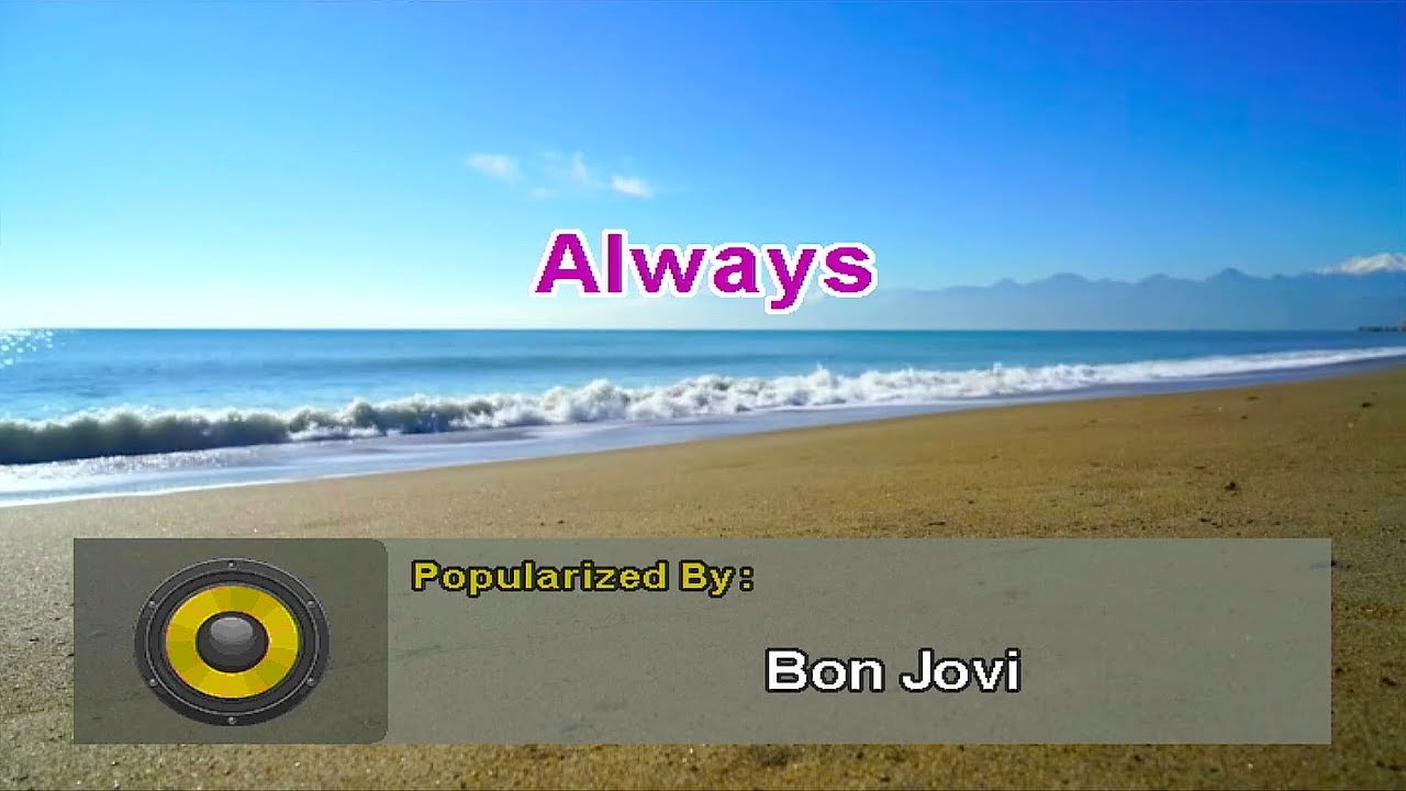 Always - Bon Jovi (MIDI Karaoke)