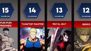 One Punch Man S-Class Heroes Ranks UPDATE