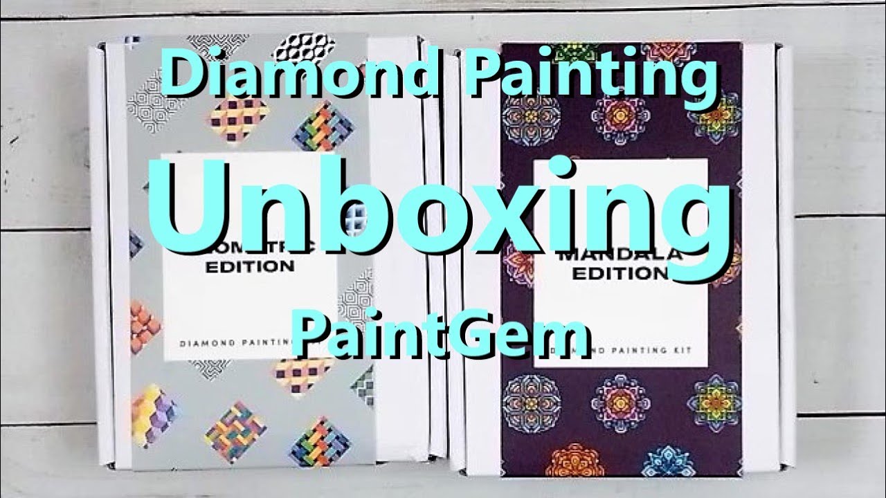 Unboxing Diamond Art Kit from Michaels