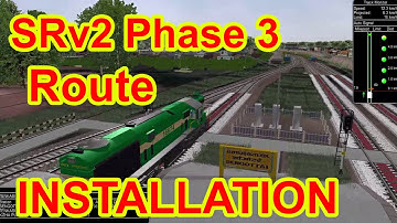 CLEAN Installation of SRv2 Phase 3 Route v7 ||  MSTS Indian Railways