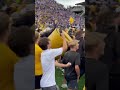 Field storming at Missouri! 🔥 #collegefootball #joshpate #latekick #missouri