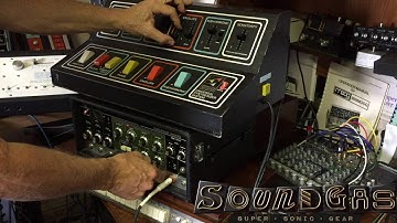 Maestro USS-1 Jam - FULL VIDEO - feat. Roland RE-301 & Ace Tone Rhythm Ace FR-2L  [STEREO SOUND FIX]