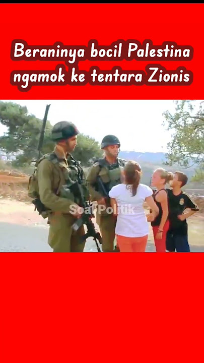 Beraninya anak Palestina nantang tentara Israel #shorts #palestine #israel #prayforpalestine