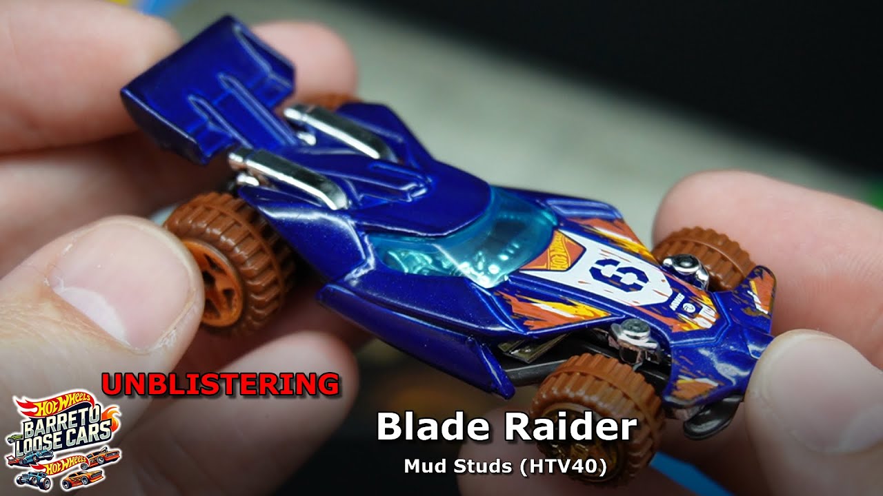 Blade Raider | Mud Studs (HTV40) | Hot Wheels | 1/64 | Loose