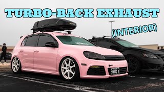 Immersive Interior Sounds Of FBO VW Golf R With Turboback Exhaust by Aaron The Baron 77 views 3 months ago 2 minutes, 16 seconds