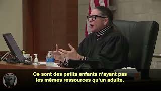 Un pédomane au tribunal, écoutez bien cette Juge et sa sentence ! USA vs Pédoland