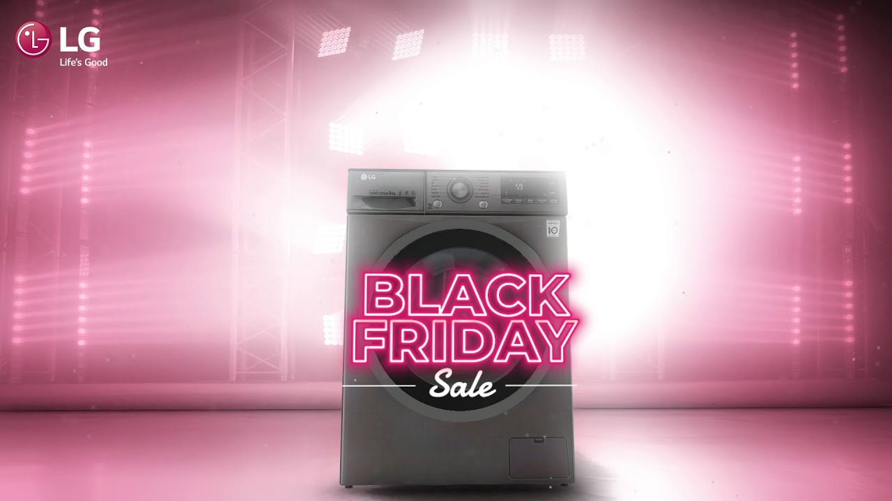 LG Washer : Black Friday Offer | LG - YouTube