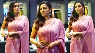 Actress Nivetha Pethuraj Latest Beautiful Visuals Saree Bloody Mary News Buzz
