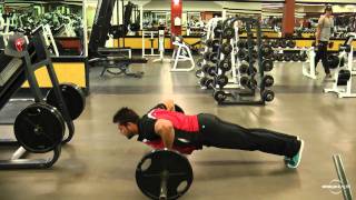 Deadlift, Bar Roll-out, Bar Push Ups, Bar Roll-back - Workout of the Week #53