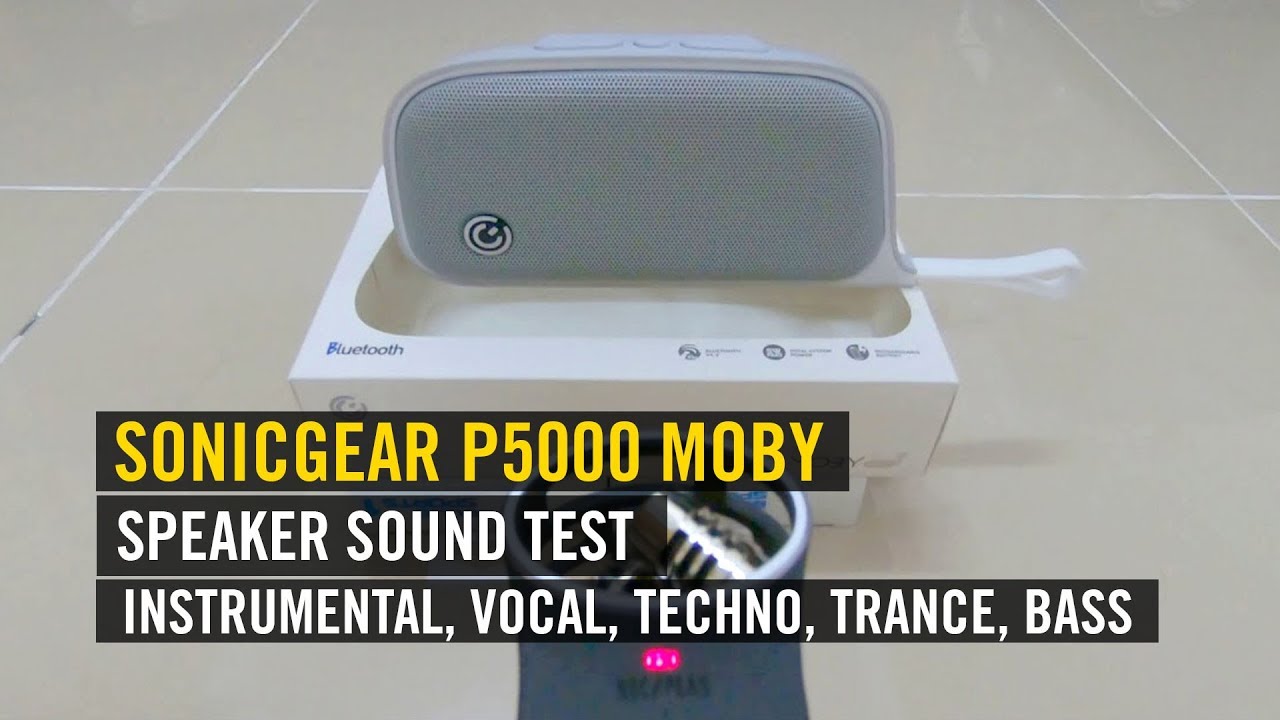 Gene SonicGear P5000 Moby Speaker Sound 