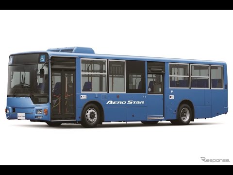 三菱ふそう　大型 路線バス　エアロスター　新車カタログ　1995　kc　ＦＵＳＯ 三菱ふそう 大型 路線バス エアロスター 新車カタログ 1995 kc