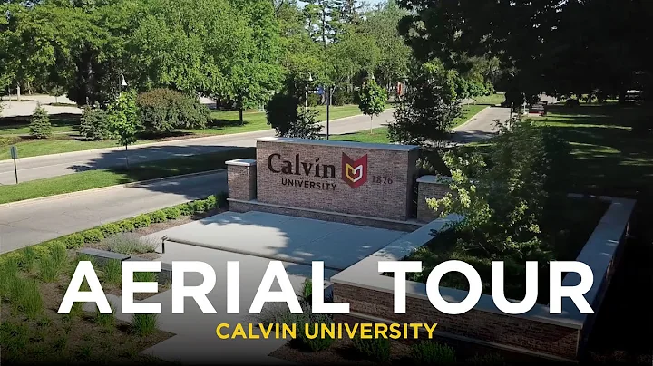 Aerial tour of Calvin University