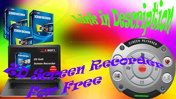 How to Download and Install ZD SOFT SCREEN RECORDER!! (FREE) (Hack) LINK IN DESCRIPTION!