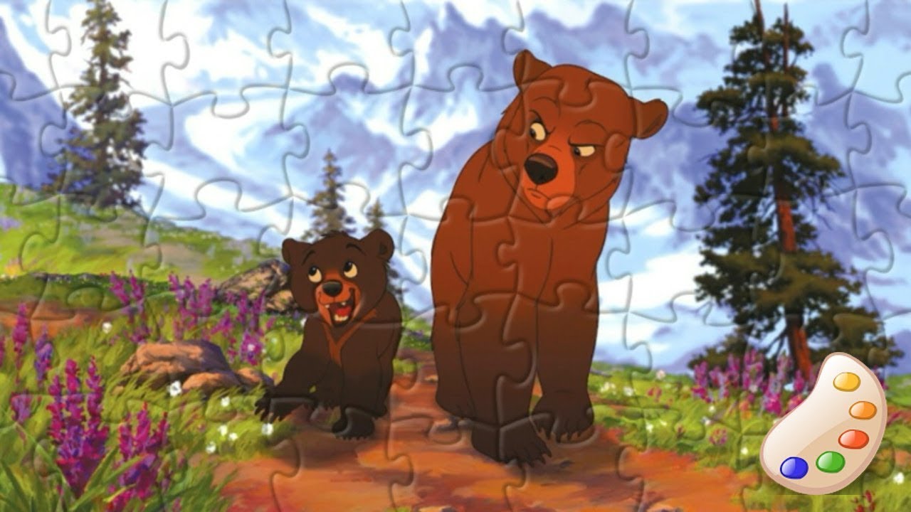 Disneys Brother Bear Fun Kids Puzzle Video Game Pass Time YouTube Disneys Brother Bear Fun Kids Puzzle Video Game Pass Time YouTube