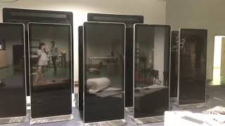 Victory Digital 55 inch floor stand kiosk ,digital signage ready for shipping