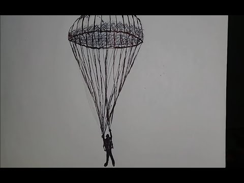Video: Cómo Dibujar Un Paracaídas