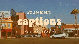 32 aesthetic captions/bio ideas for facebook screenshot 4
