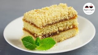 ПЕСОЧНОЕ ПИРОЖНОЕ как в детстве Shortcake with Apple Jam