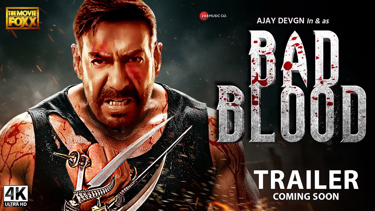BAD BLOOD - Official Trailer | Ajay Devgn, Sunny Deol, Rashmika Mandana I De De Pyaar De 2 Trailer