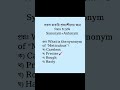 #shortsEnglish Synonym //Antonym //ইংরেজি MCQ আকারে দেওয়া হয়েছে। এই ভিডিওতে ইংরেজি Synonym//