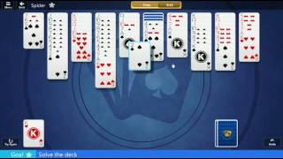 10 April, 2017 - SPIDER SOLITAIRE Daily Challenge - Microsoft Solitaire Collection screenshot 5