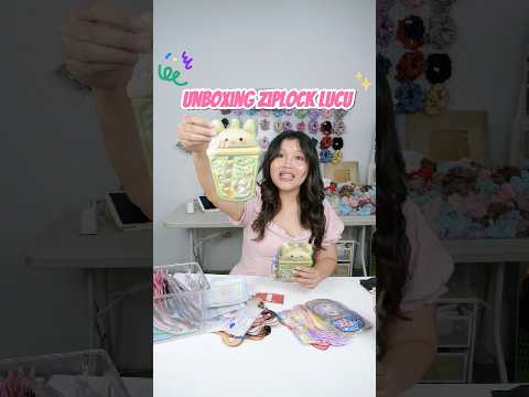 UNBOXING ZIPLOCK ZIPLOCK LUCU🫣🥰