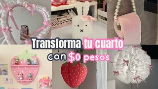15 Ideas FÁCILES para *Transformar* tu cuarto por completo ✮⋆˙