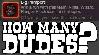 [Big Pumpers Achievement] Level 105 Boss - HowManyDudes Gameplay
