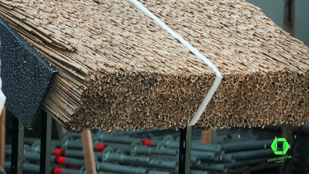 Innovatív nádtető