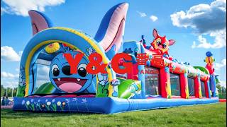 Big Inflatable Park: The Engineering Marvel That Defies Gravity and Scale! 🏗️🌍