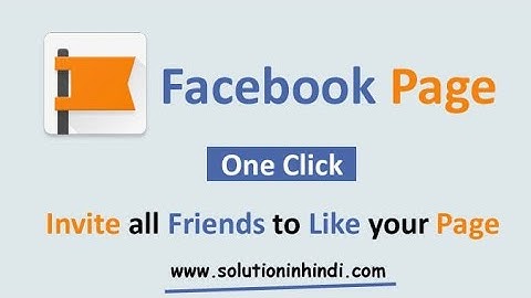 how to invite 5000 friend Select all with 1time click Facebook Page