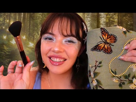 ASMR Renaissance Faire Makeover & Pampering for Sleep 🧚🧜‍♀️✨