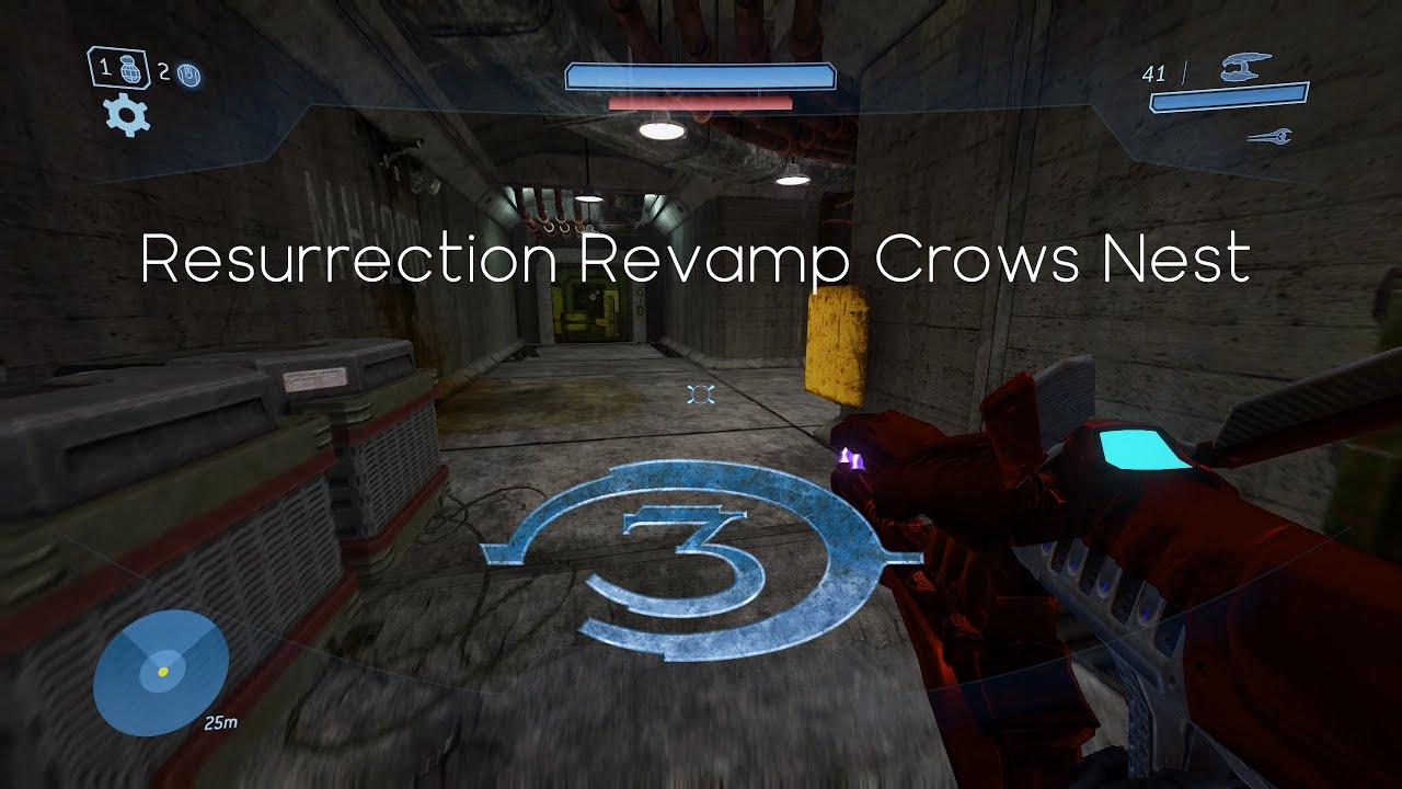 Halo 3 MCC Mod - Resurrection Revamp Crows Nest (Mod Showcase) - YouTube