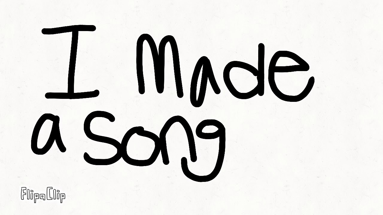 I made a song - YouTube