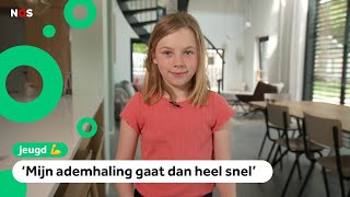 Niene (9) kan niet buitenspelen door hooikoorts