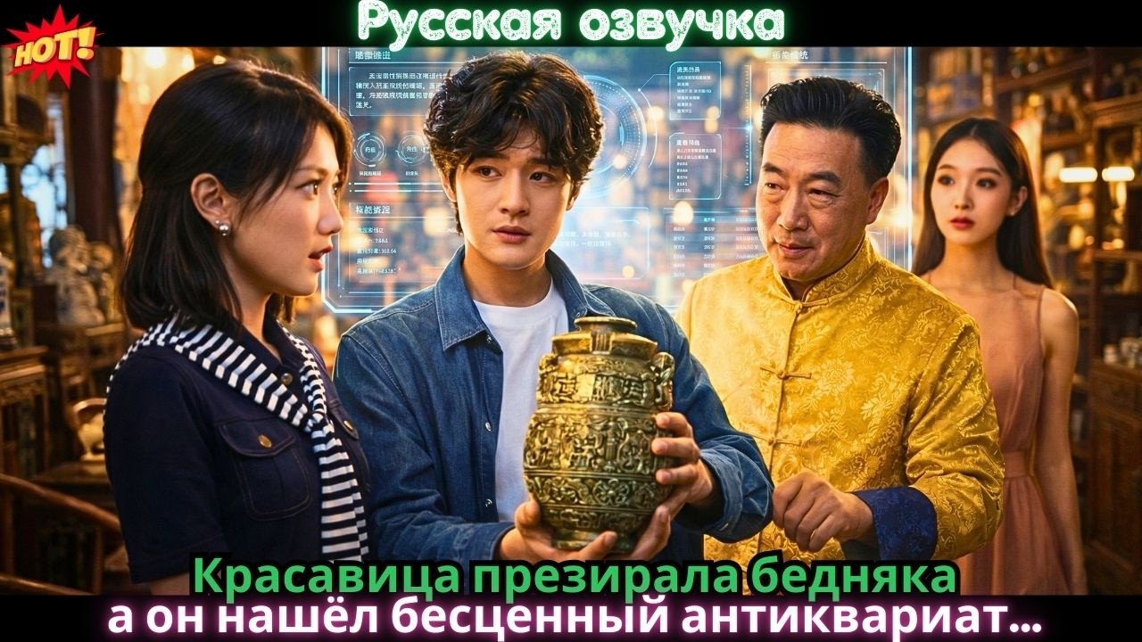 Красавица презирала бедняка, а он нашёл бесценный антиквариат. Кто он. #дорама #дорам #drama
