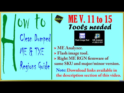Unable to Open File: UEFITool ERROR - How to Fix ? & Clean Intel ME Regions Guide: Version 11 to 15